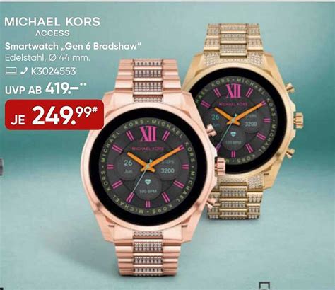 michael kors uhr smartwatch karstadt